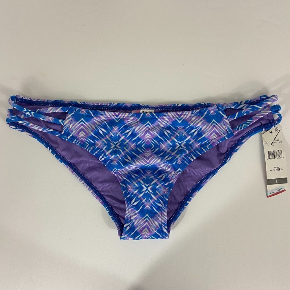 Sundazed 2-Piece Bikini Indigo & Blue Sz 32D Halter Top - Sz L 30 in. Bottom NWT - Picture 8 of 12